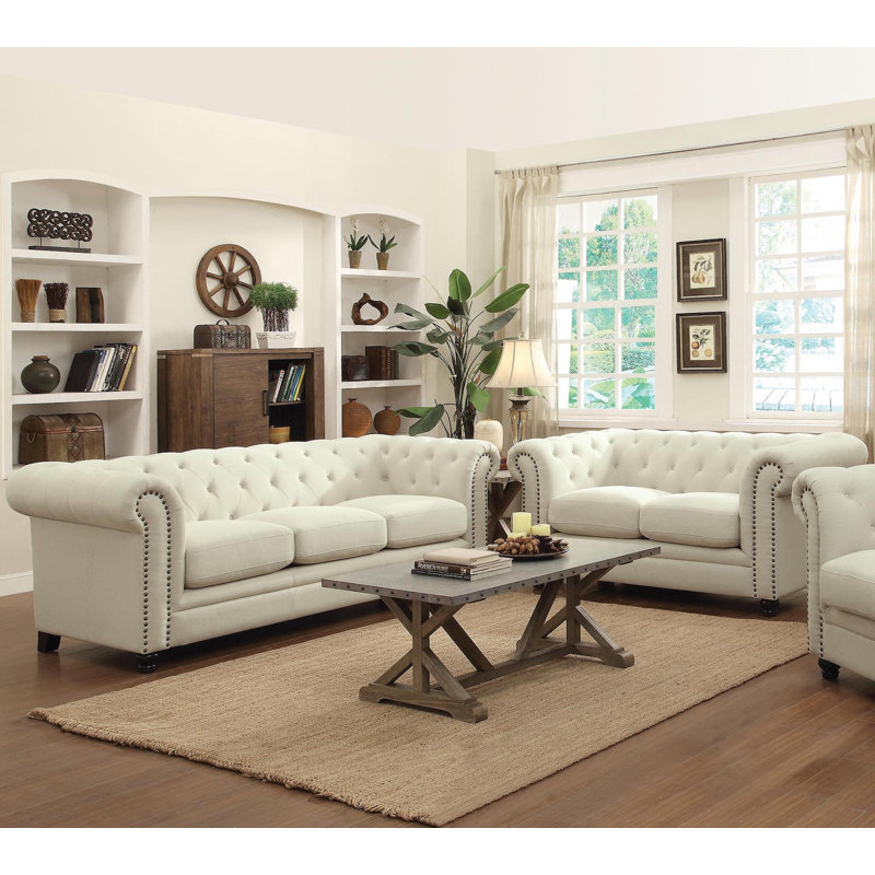 Infini Furnishings Geneva 2 Piece Living Room Set & Reviews